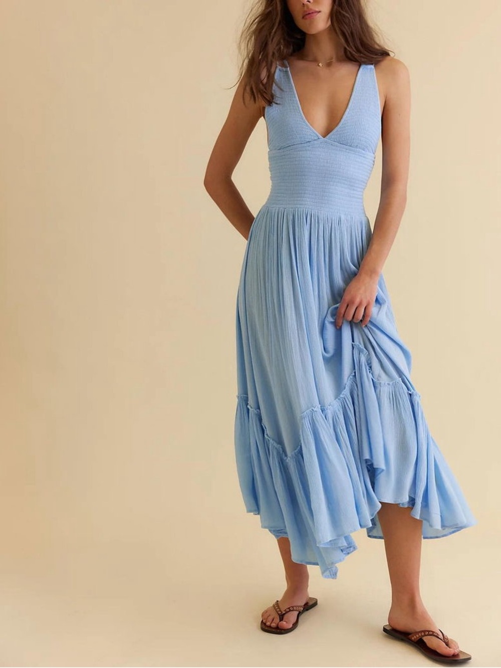 NEW Free People Free-est Fun in the Sun Maxi Dress